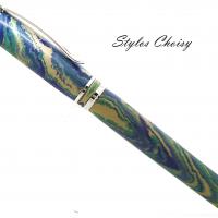 Plume 6 elegance ebonite multicolore 1